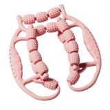 Maxbell Leg Massage Roller Circular Leg Clamp for Bodybuilding Fitness Indoor Sports Pink