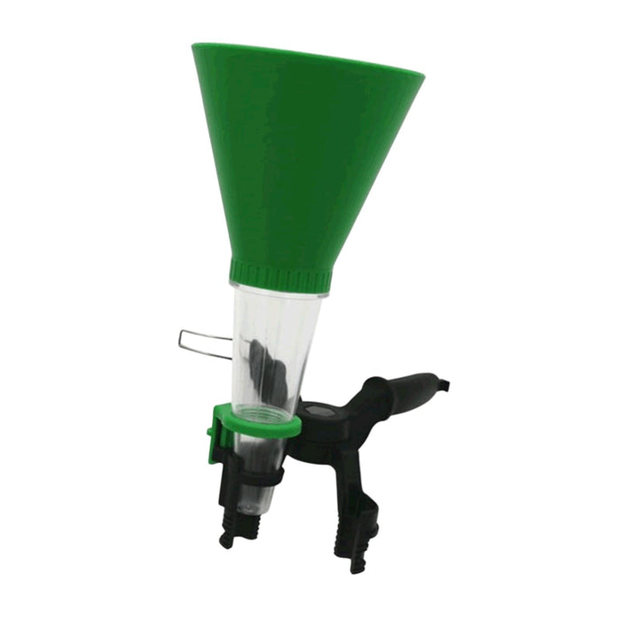 Engine Oil Funnel for Cars Trucks Automotive Easy to Use Accessory Mess Free Green