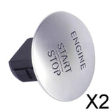 Maxbell 2xKeyless Push Button Start Stop Ignition Switch for