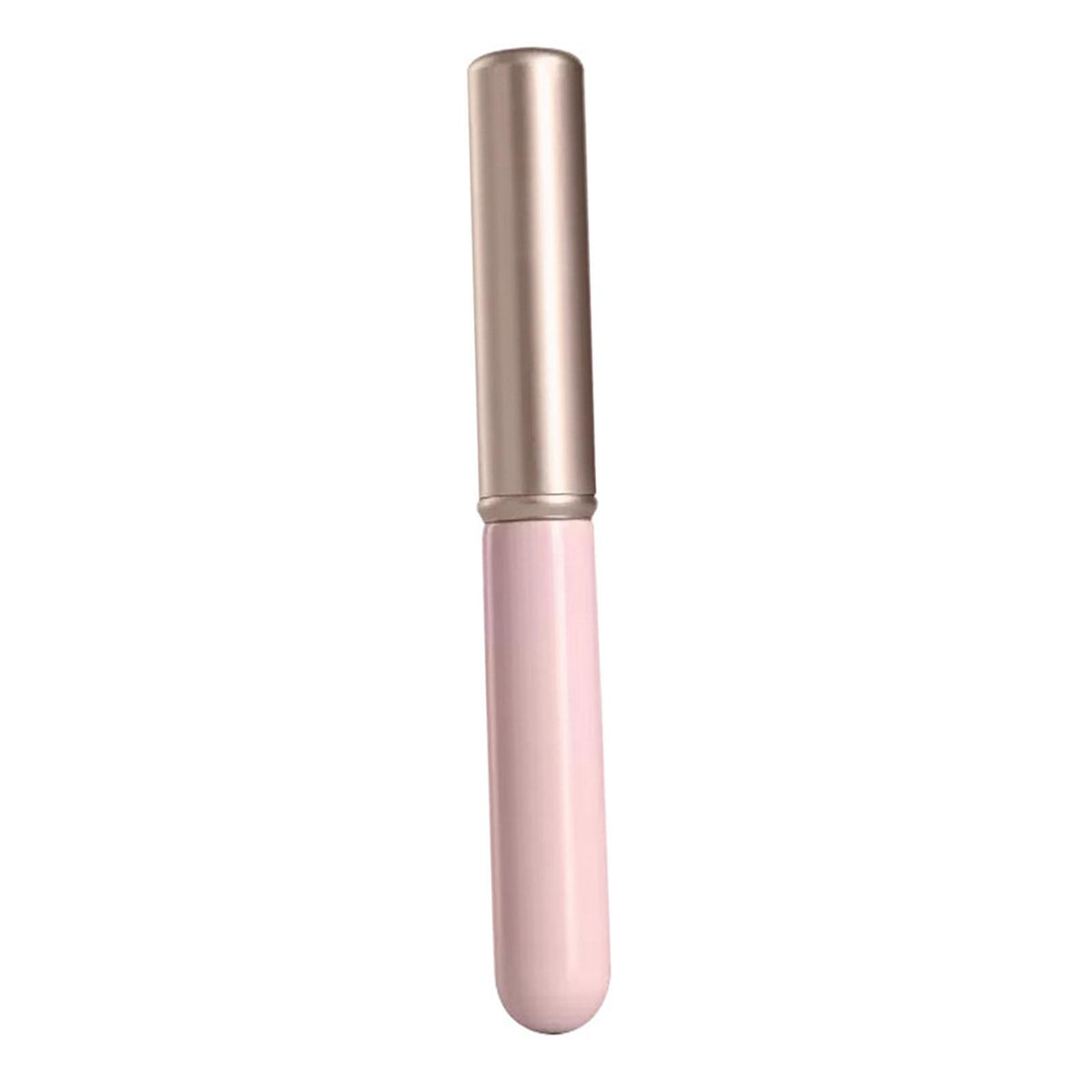 Maxbell Lip Brush Multiuse Gift Under Eye Makeup with Lid Lightweight Lipstick Brush Pink