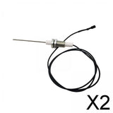 Maxbell 2xSpark Ignitor Ceramic Electrode Assembly Replacement for Grill Stove Oven