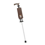 Maxbell Folding Cane Seat Three Legged Walking Cane with Stool for Seniors Women Men Coffee
