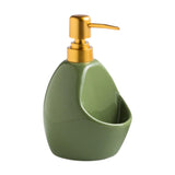 Maxbell Soap Dispenser with Pump Hand Soap Dispenser Bottle for Hotel Outdoor Travel green