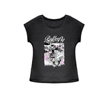 Maxbell Maxbell Womens T Shirt Summer Classic Fashion Short Sleeve Top for Beach L Black