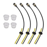 Maxbell 8 Pieces Fuels Lines Lawnmower for Lawn Mower Accessories Trimmer Mower