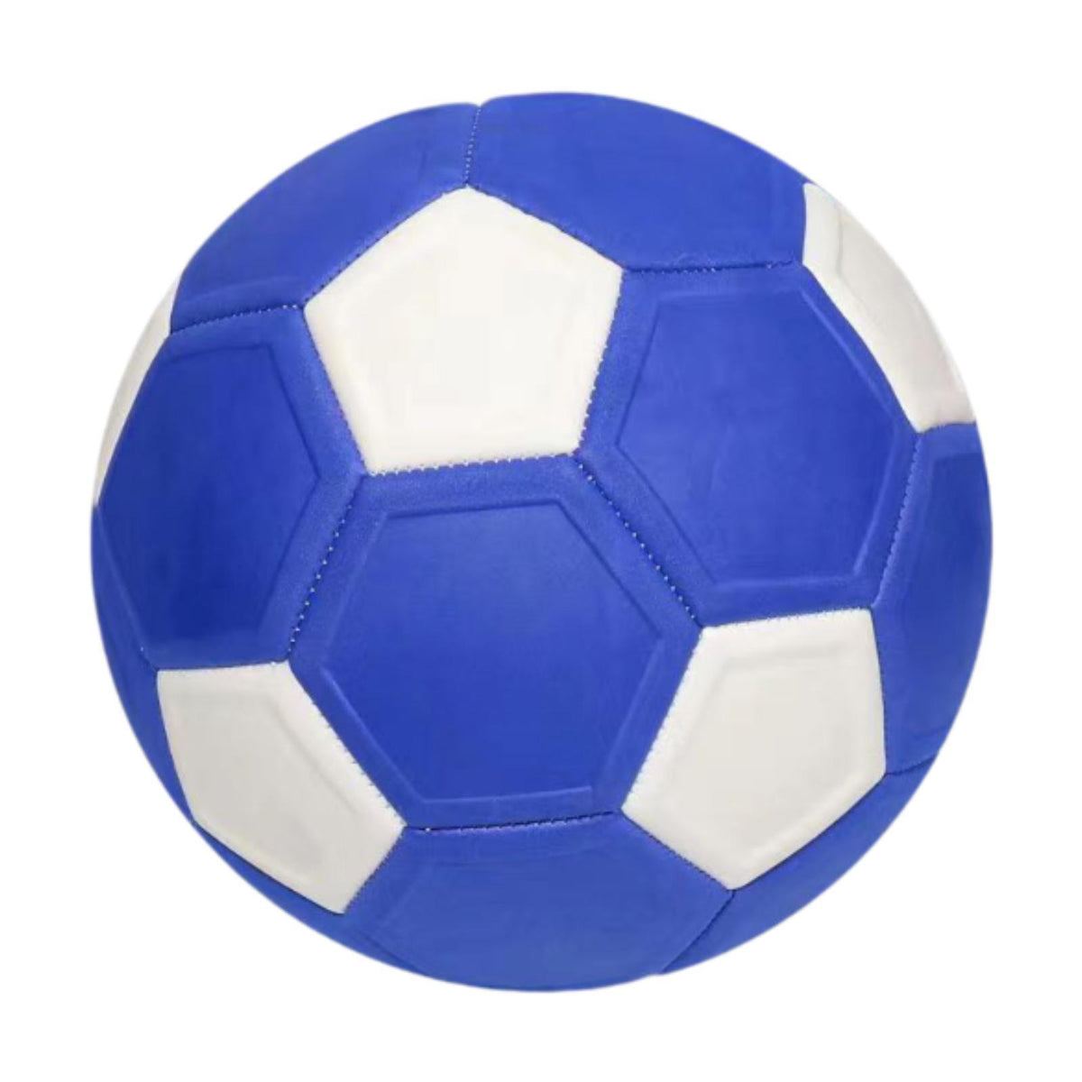 Maxbell Soccer Ball Size 5 Lightweight Training Ball for Practice Recreation Outdoor Blue and White