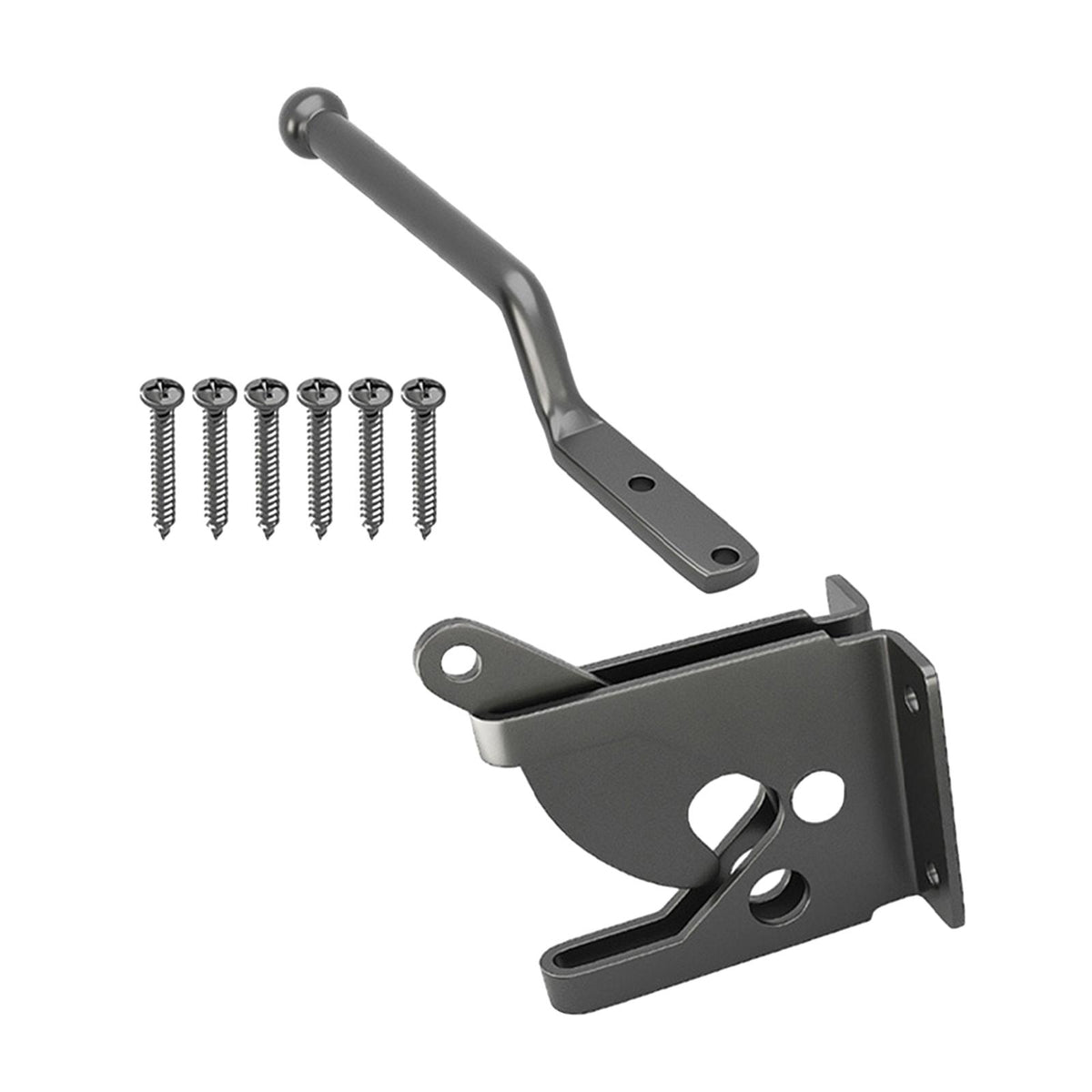 Maxbell Fence Gate Latch Self Locking Courtyards Heavy Duty Versatile Barn Door Lock Long