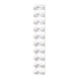 Maxbell Baseball Caps Organizer Compact Hat Holder for Bedroom Cloakroom Living Room white