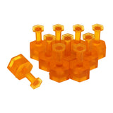Maxbell 10Pcs Dents Removal Puller Tabs Maintenance Auto Paintless Dents Repair Tool Small