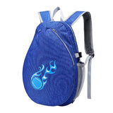 Tennis Backpack Fitness Sport Badminton Bag for Pickleball Badminton Racquet Dark Blue