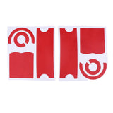 Maxbell Maxbell Full Cover Adhesive Wrap Film Sticker for Dyson Supersonic Hair Dryer Red