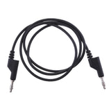 Maxbell 2Pieces 4mm Stackable Banana Plug Wire Soft Silicone Test Cable Lead