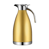 Maxbell Stainless Steel Coffee Carafe Hot Water Dispenser for Lemonade Milk Beverage Gold