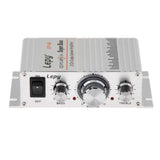 Maxbell Maxbell Lepy Hifi Stereo Power Digital 2x15W 2 Channel Amplifier with 3.5mm Audio Input for iPhone Computer MP3 Silver