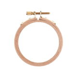 Maxbell Round Embroidery Hoop Sewing Tool Cross Stitch Hoop for DIY Embroidery Craft 3 inch