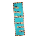Maxbell Maxbell African Black Woman Table Runner Decor Rustic for Dinner Living Room Holiday Blue 120x33cm