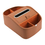 Maxbell Maxbell Car Armrest Storage Box Console Organizer for Lipstick Key Paper Towels brown