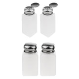 Maxbell 4x Nail Polish Remover Pump Dispenser Press Bottle Empty Container 200,250ml