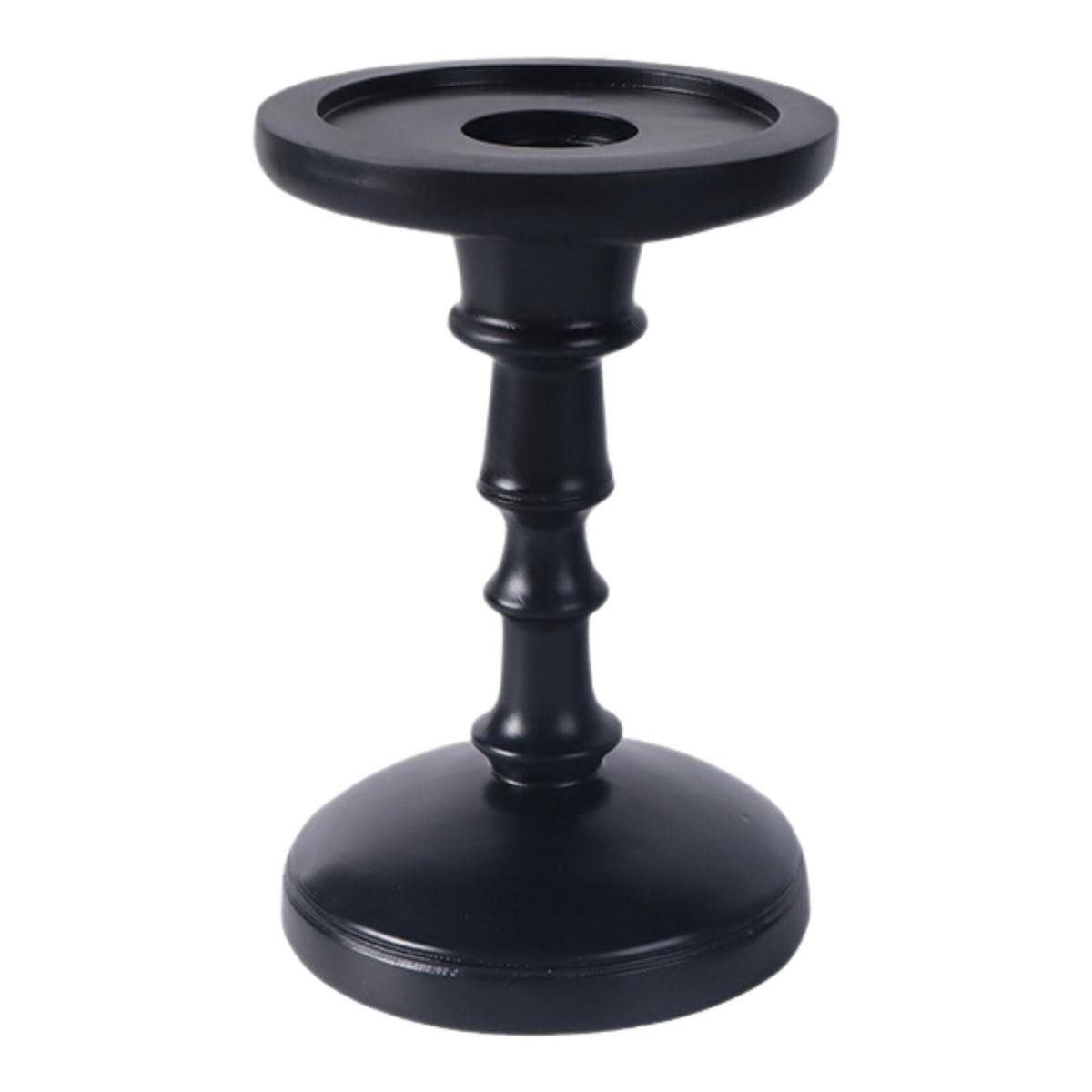 Pillar Candle Holder Classical Table Centerpiece for Party Fireplace Wedding Short