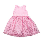 Maxbell Sequin Sleeveless Dress Skirt Outfit for 18'' Doll Pink - Aladdin Shoppers