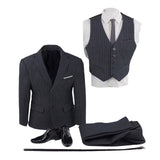 Maxbell 7 Pieces 1:6 Male Figure Doll Clothes Costume for 12" Doll Model Figures