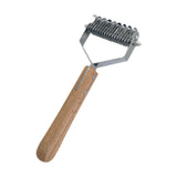 Maxbell Pet Undercoat Rake Deshedding Tool Pet Supplies Grooming Hair Brush Pet Comb Small
