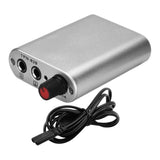 Maxbell Maxbell Portable Mini Tattoo Power Supply with Power Cord for Tattoo Machine Silver