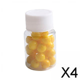 Maxbell 4xFly Fishing Floats Fishing Accessories Foam Floats for Catfish Walleye Trout 14mm