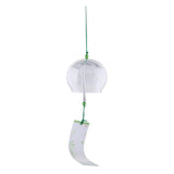 Maxbell 7x7cm Japanese Style Glass Windchime Hanging Decor Home Glass Wind Bells 3# - Aladdin Shoppers