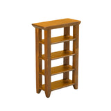Maxbell 1:12 Dollhouse 4 Layers Shelf Display Rack Wooden Furniture for Bedroom Home