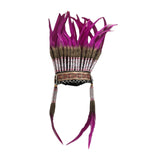 Maxbell Indian Headdress Decoration Feather Headdress for Carnival Fancy Dress Party