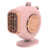 Maxbell Maxbell Electric Car Defogger Fast Heating Plug Lighter Dryer 150W Fit for Winter Pink 24V for Truck