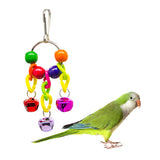 Maxbell Maxbell Bird Parrot Toy Hanging Bell Pet Bird Cage Hammock Swing Hanging Toy Type 3