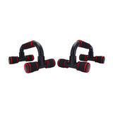 Maxbell Push up Handles Stands Sturdy Push up Handles for Home Gym Calisthenics Fitness red