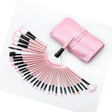 Maxbell Maxbell 32 Pcs Makeup Brushes Set Cosmetic Brushes Make up Kit with Pink Pouch Bag