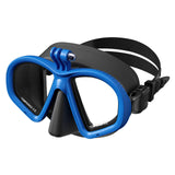 Maxbell Diving Glasses Lightweight Snorkel Gear for Water Sports Underwater Swimming Black Blue