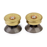 Maxbell Full Housing Shell Case Button for PS4 Controller - Red + 2x Thumbsticks