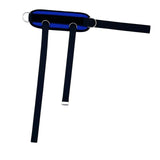 Maxbell Portable Ankle Straps Leg Glute Workouts for Weight Lifting Bodybuilding Gym Blue 1pcs - Aladdin Shoppers