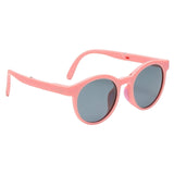 Maxbell Polarized Kids Sunglasses Foldable for Girls and Boys Children Aged 4~12 Pink