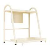 Maxbell Water Cup Display Rack Multifunctional 2 Layers for Home Office Space Saving L