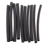 Maxbell Maxbell 10 Pieces Heat Shrink Tubing Tube Sleeving Wrap Wire Cable Kit 6mm Black