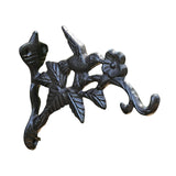 Maxbell Hanging Plant Bracket Hook Decorative Bird Feeder Hanger for Yard Deck Fence