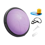 Maxbell Balance Ball Balance Trainer for Full Body Workouts Dance Home Gym Equipment Purple