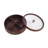 Maxbell Dried Fruit Container Multipurpose Candy Box for New Year Home Family Dinner 28x9cm