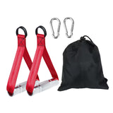 Maxbell Exercise Handles Resistance Band Handle Only for Cable Machine Gym Equipment red