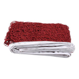 Maxbell Badminton Net Professional Standard Training Net for Yard Indoor Beach Games Red
