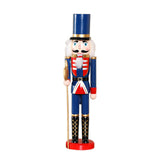 Maxbell Christmas Nutcrackers Puppet Figure Standing for Photo Props Adults Tabletop Style C
