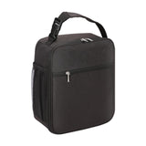 Maxbell Lunch Bag with Handle and Bottle Pocket Waterproof for Beach Outdoor Camping Black