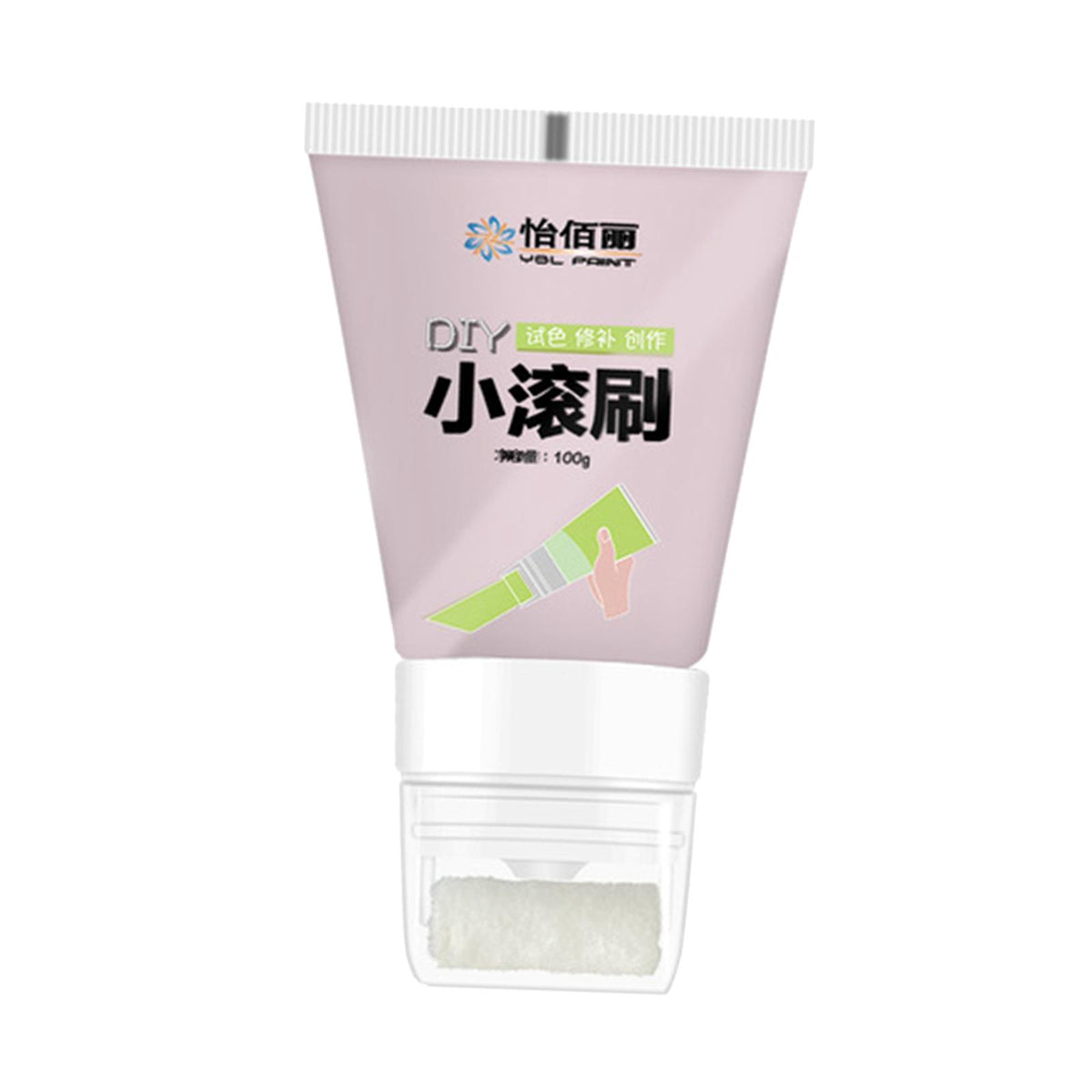 Maxbell Maxbell Drywall Roller Wall Paint Repairing Stains Graffiti Mending Wall Protection Pink