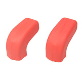 Maxbell 2x Front Tow Hooks Covers Easy Installation Hitch Covers for Jeep 07-23 Red